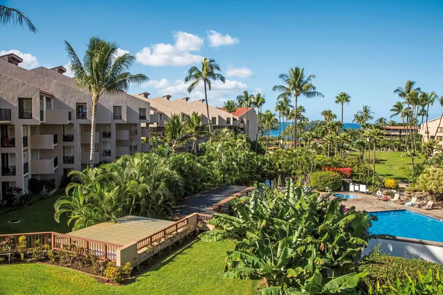 Castle Kamaole Sands Resort Garten