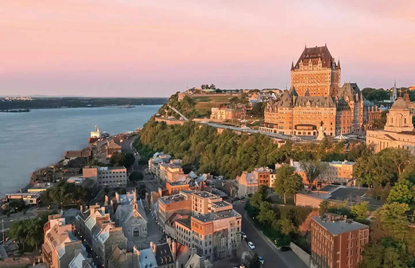 Fairmont Le Chateau Frontenac Aussenansicht