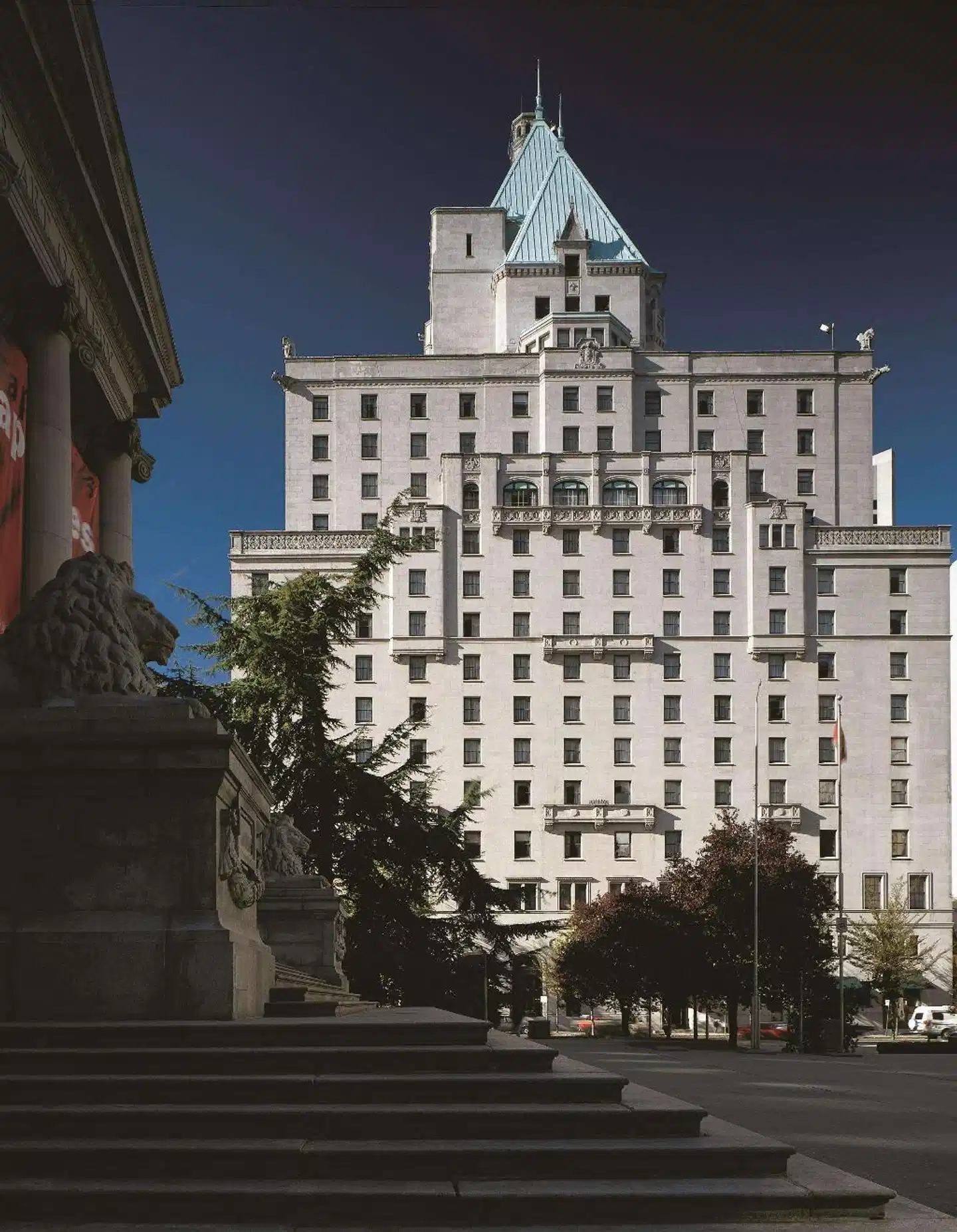 Fairmont Hotel Vancouver Aussenansicht