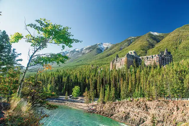 Fairmont Banff Springs Landschaft