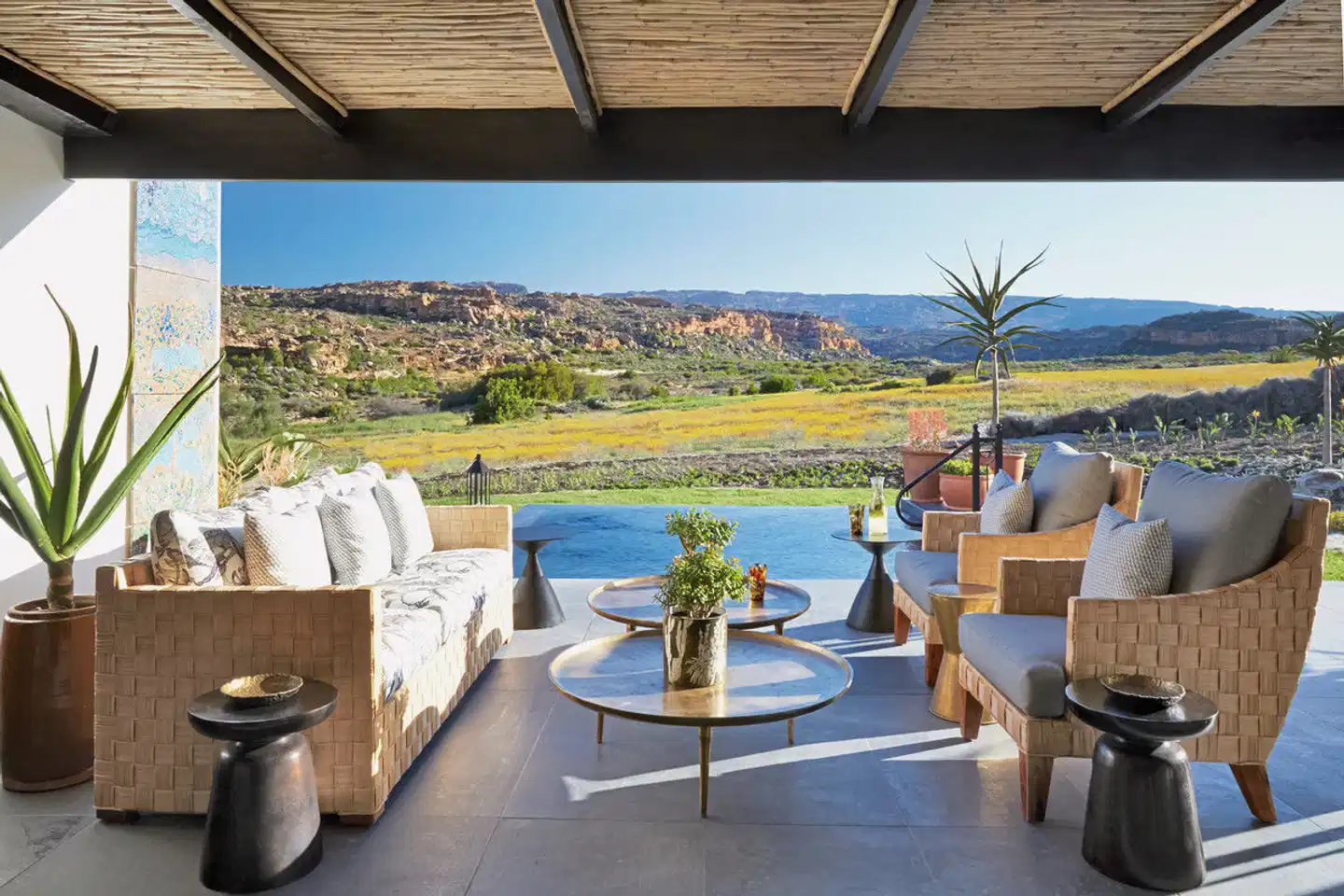 Bushmans Kloof Wilderness Reserve & Wellness Retreat Terrasse