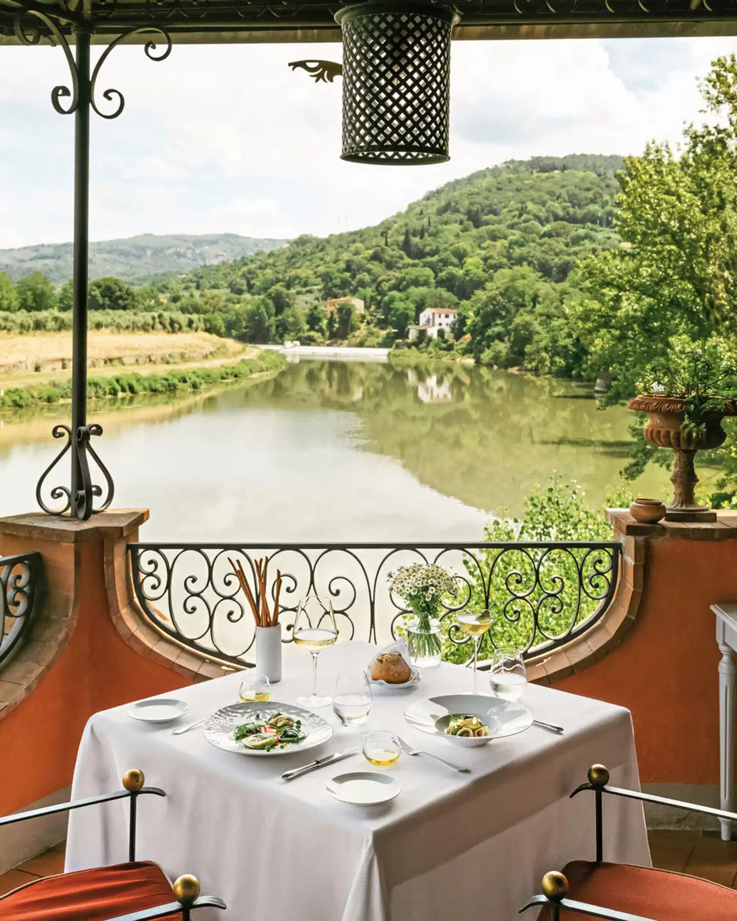 Villa La Massa Terrasse