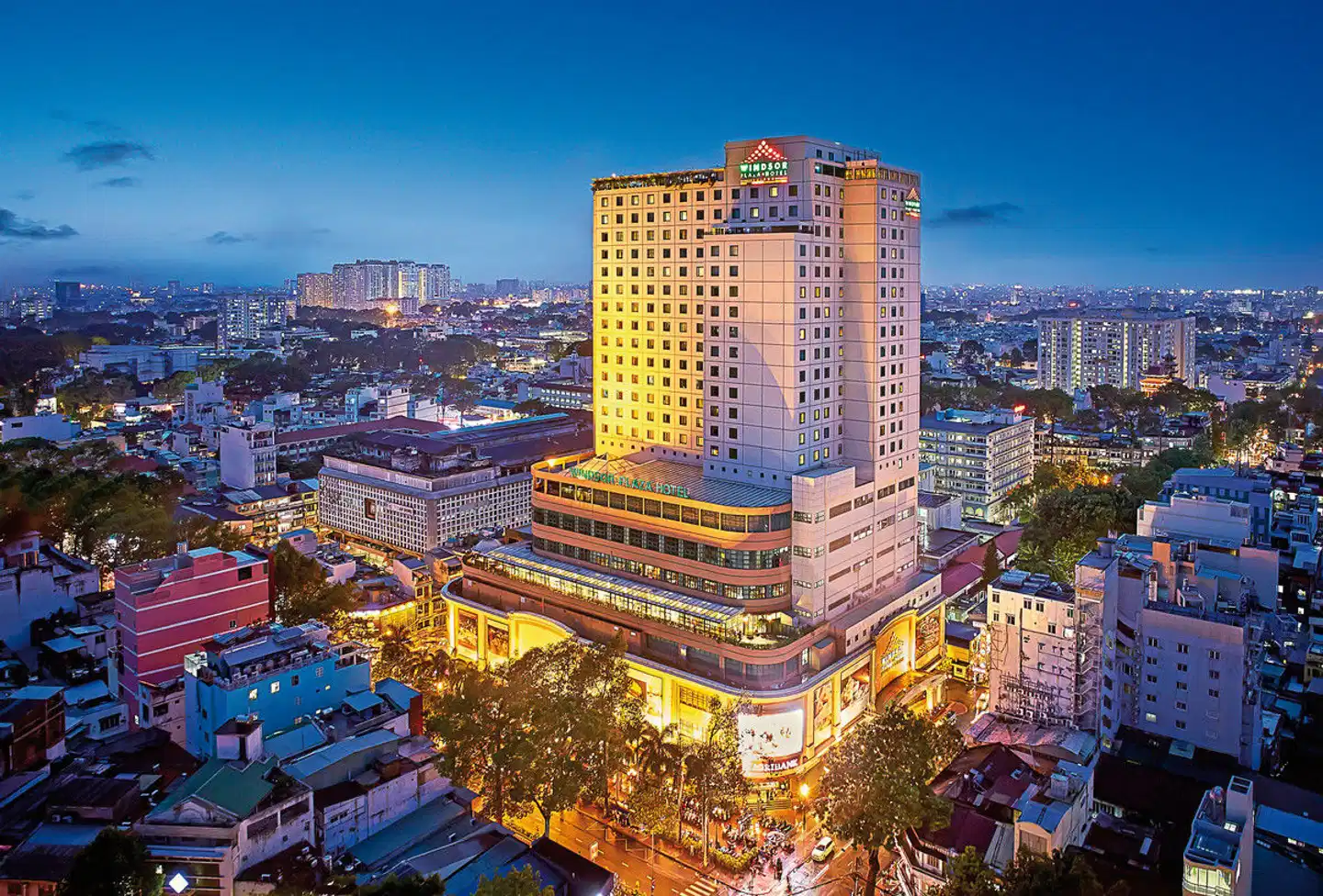 Windsor Plaza Hotel Aussenansicht