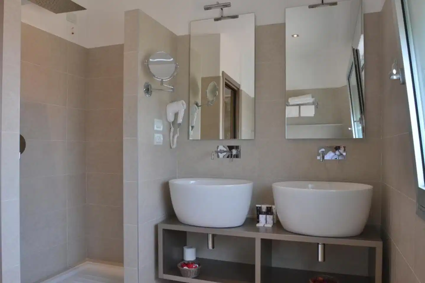 Hotel Apogia Sirio Venice Badezimmer