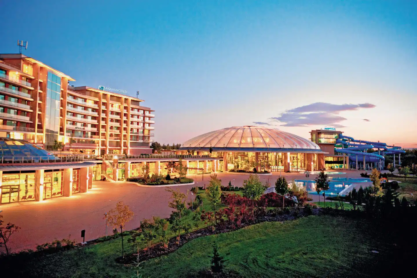 Aquaworld Resort Budapest Aussenansicht