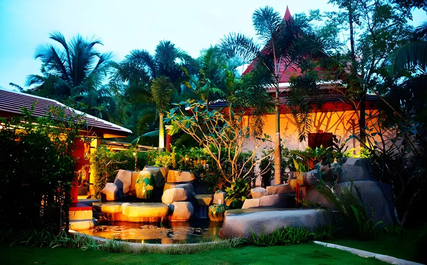 Fanari Khaolak Resort - Courtyard Zone Terrasse