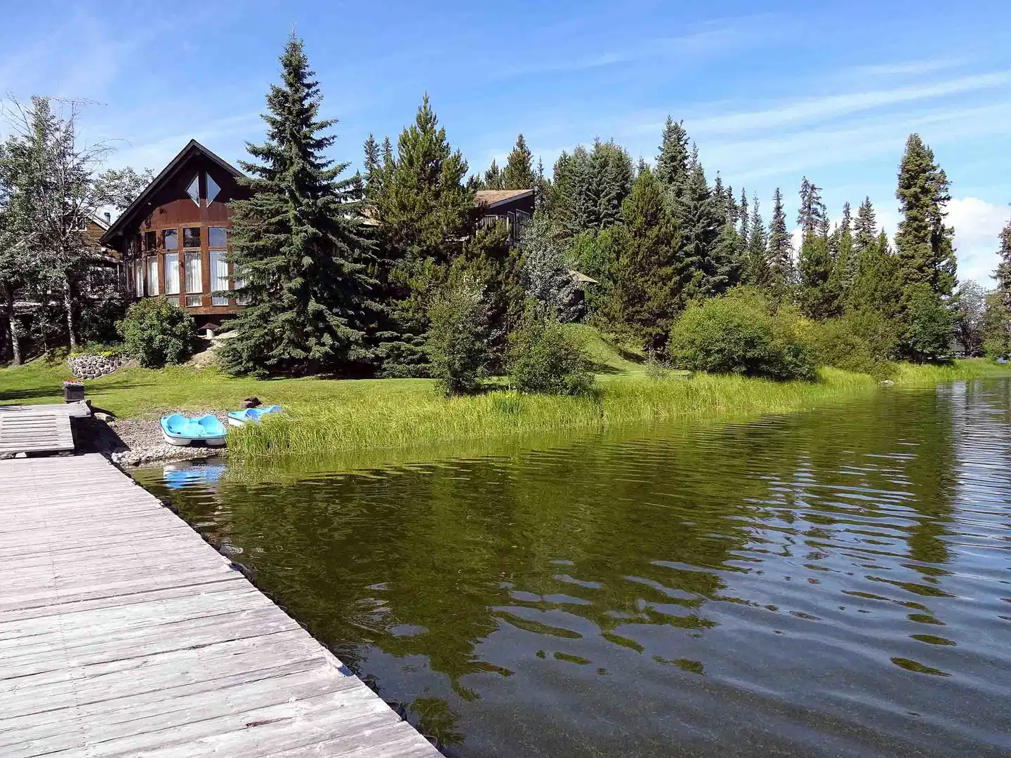 Anahim Lake Eagle's Nest Resort Garten