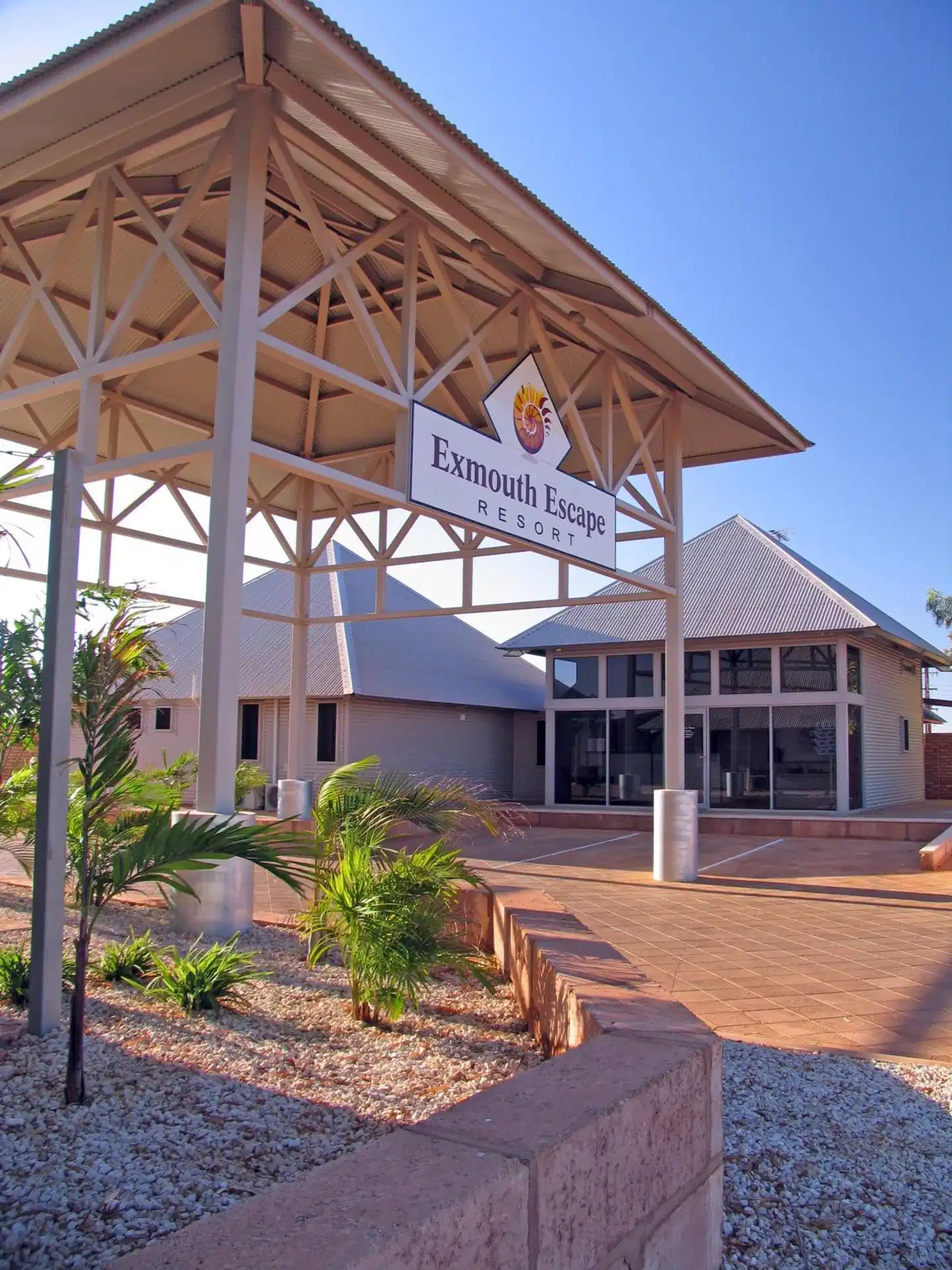 Exmouth Escape Resort Aussenansicht