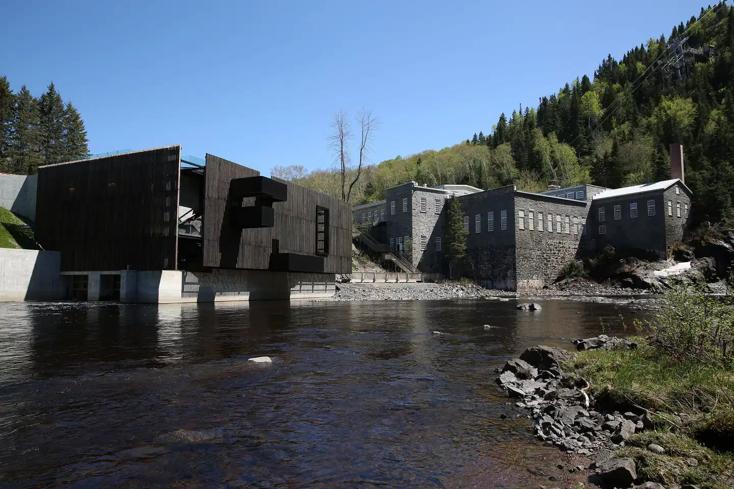 Village Historique de Val-Jalbert Strand