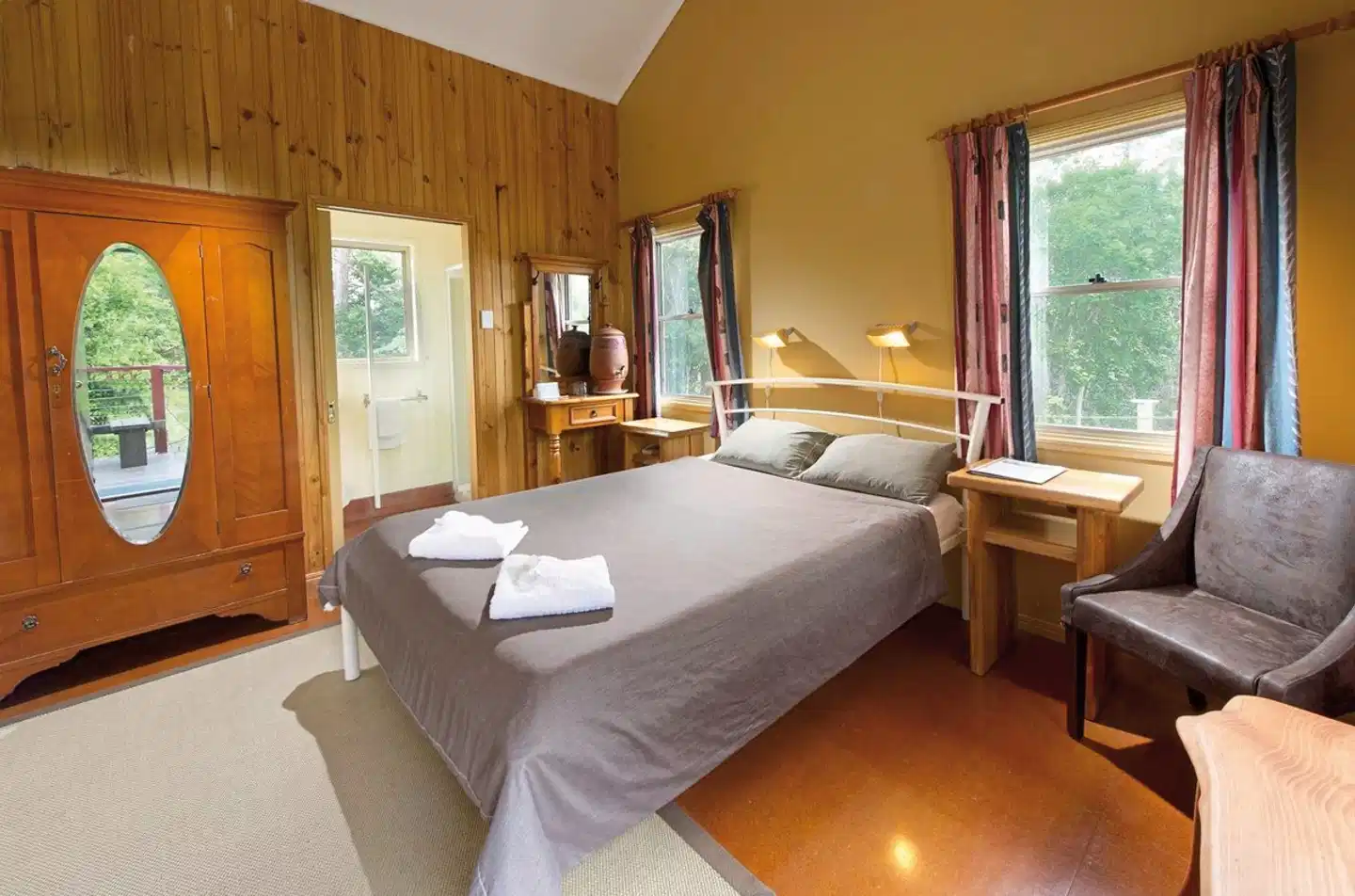 Glass House Mountains Ecolodge Wohnbeispiel