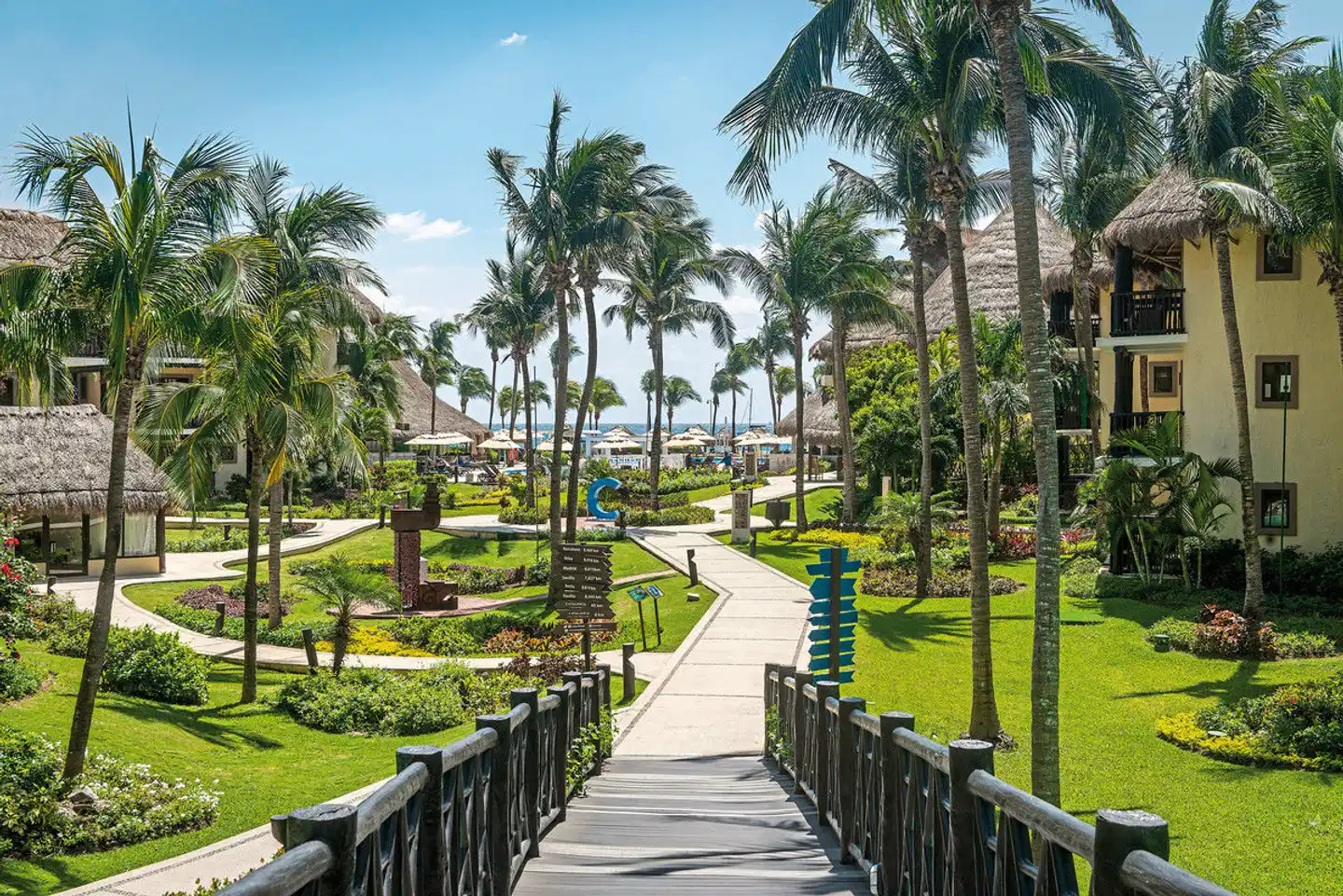 Catalonia Riviera Maya Garten