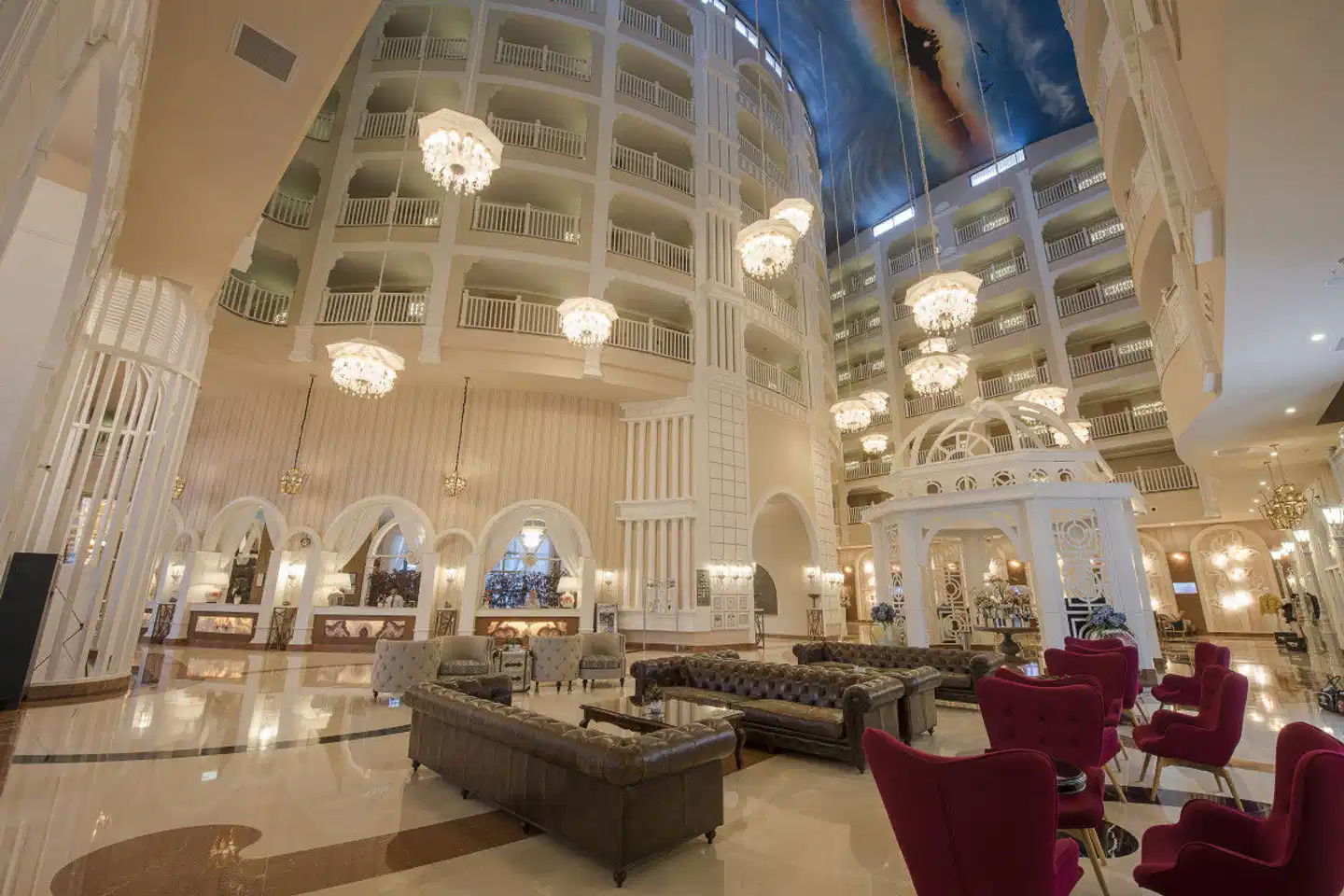 Quattro Beach Spa & Resort Lobby