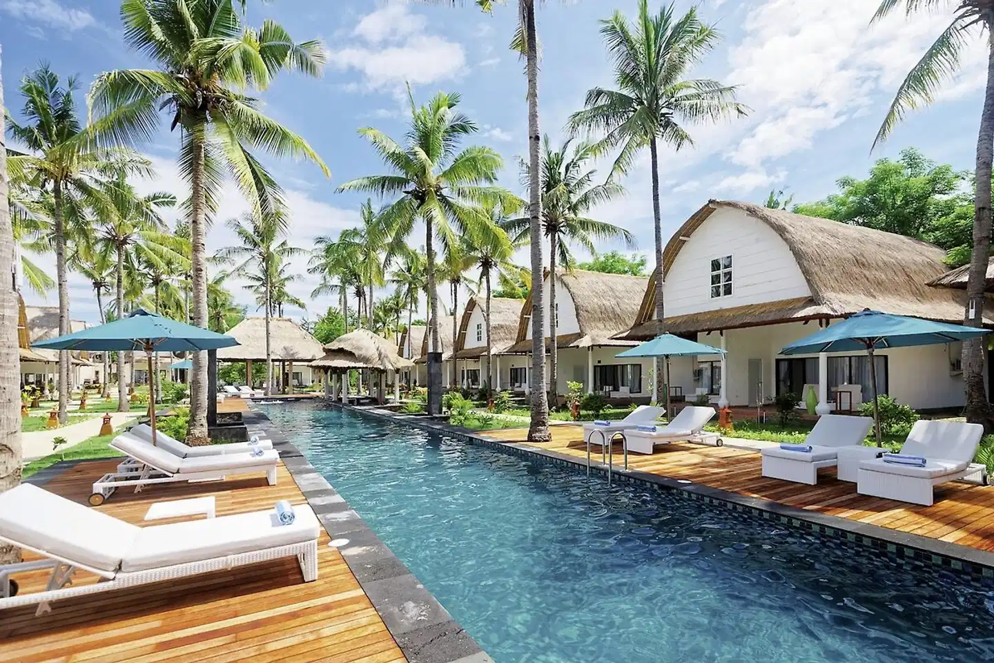 Jambuluwuk Oceano Resort Gili Trawangan Pool