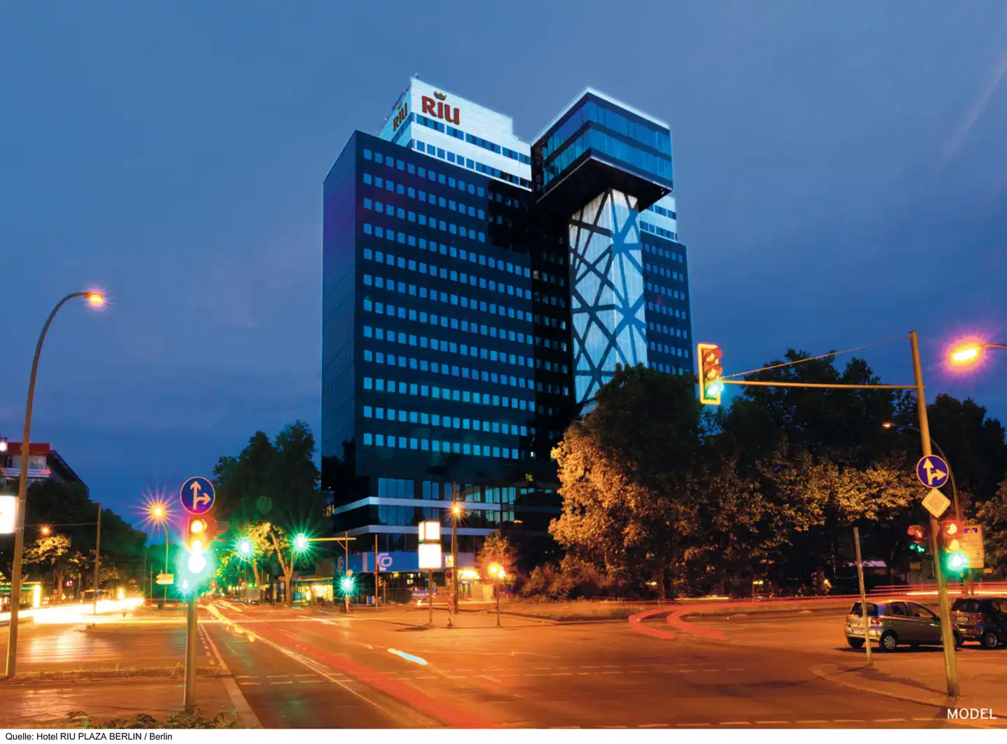 Riu Plaza Berlin Aussenansicht