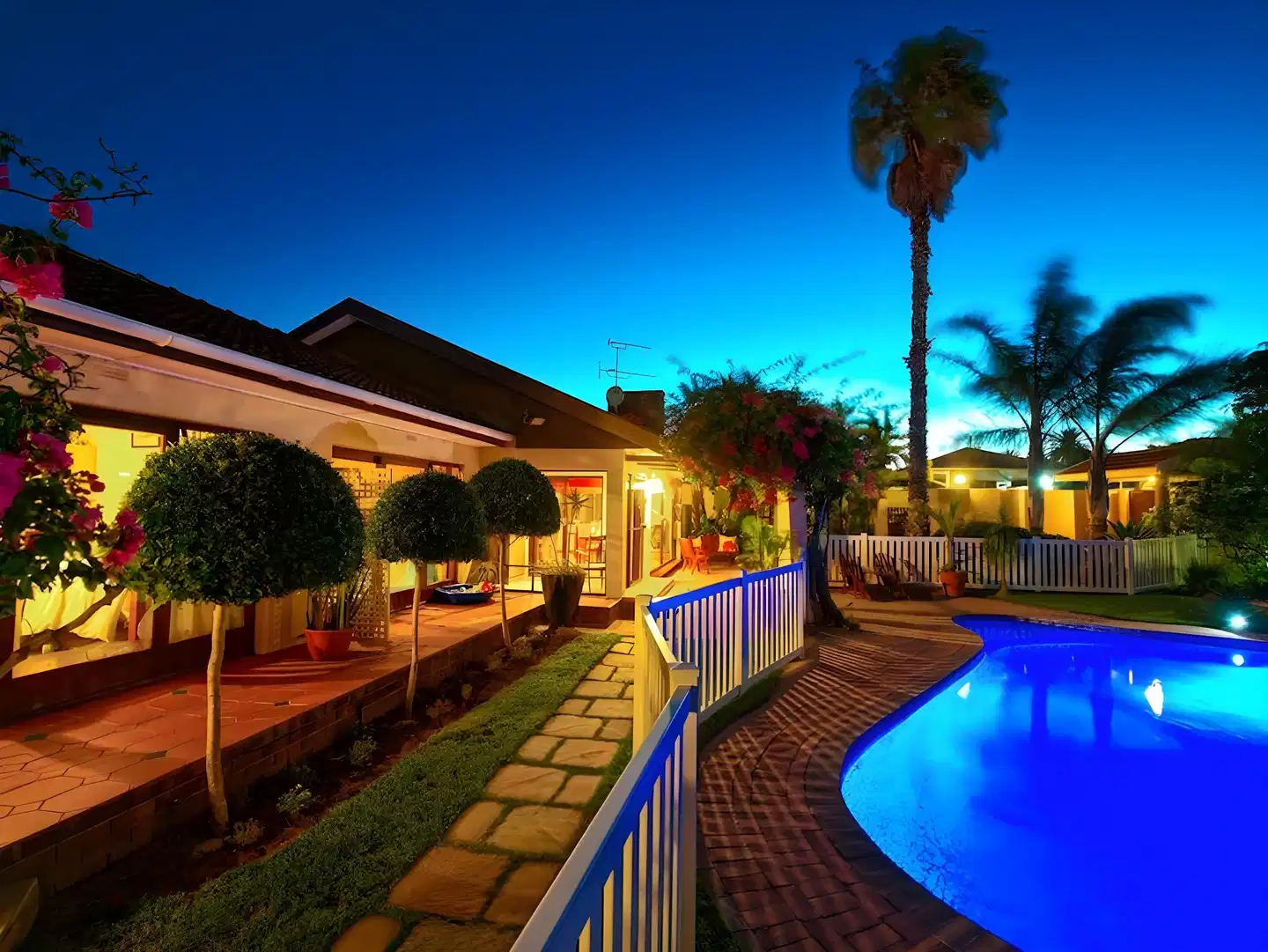 Bayside Guesthouse Terrasse