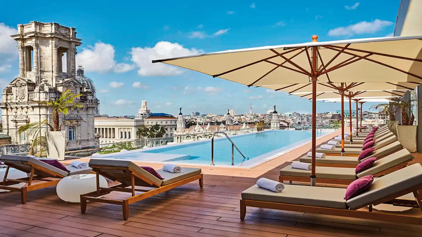 Gran Hotel Manzana Kempinski Terrasse