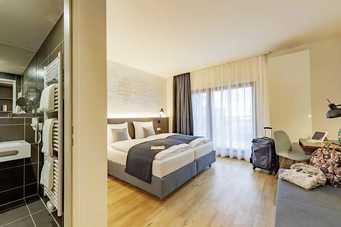 JUFA Hotel Hamburg HafenCity Wohnbeispiel