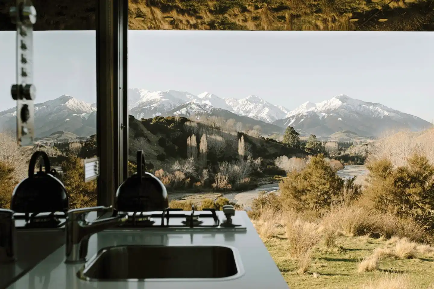 Kahutara PurePod Terrasse