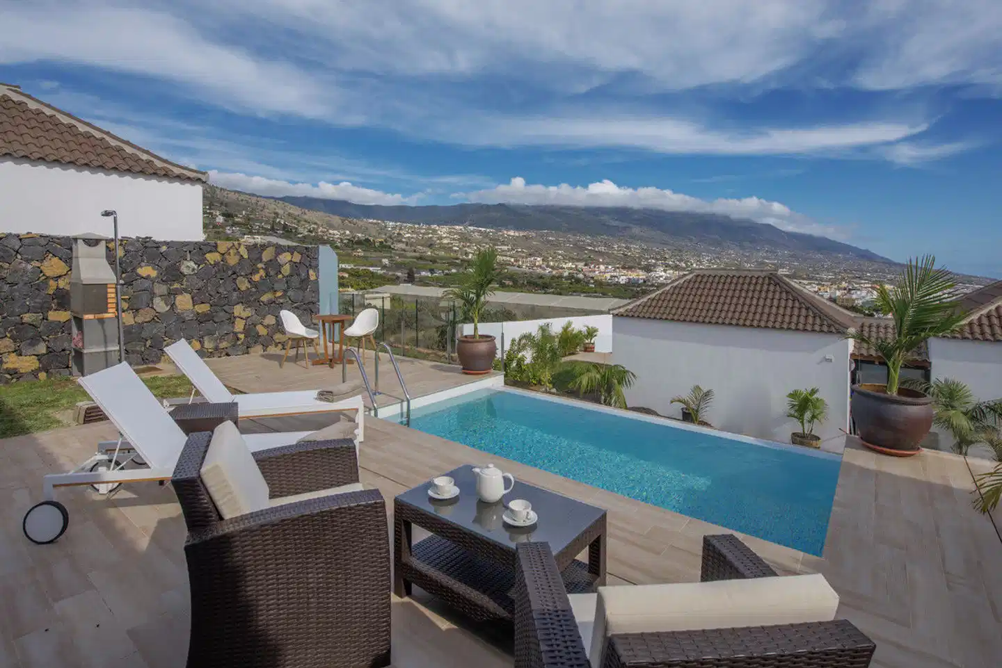 Villas Taburiente Terrasse