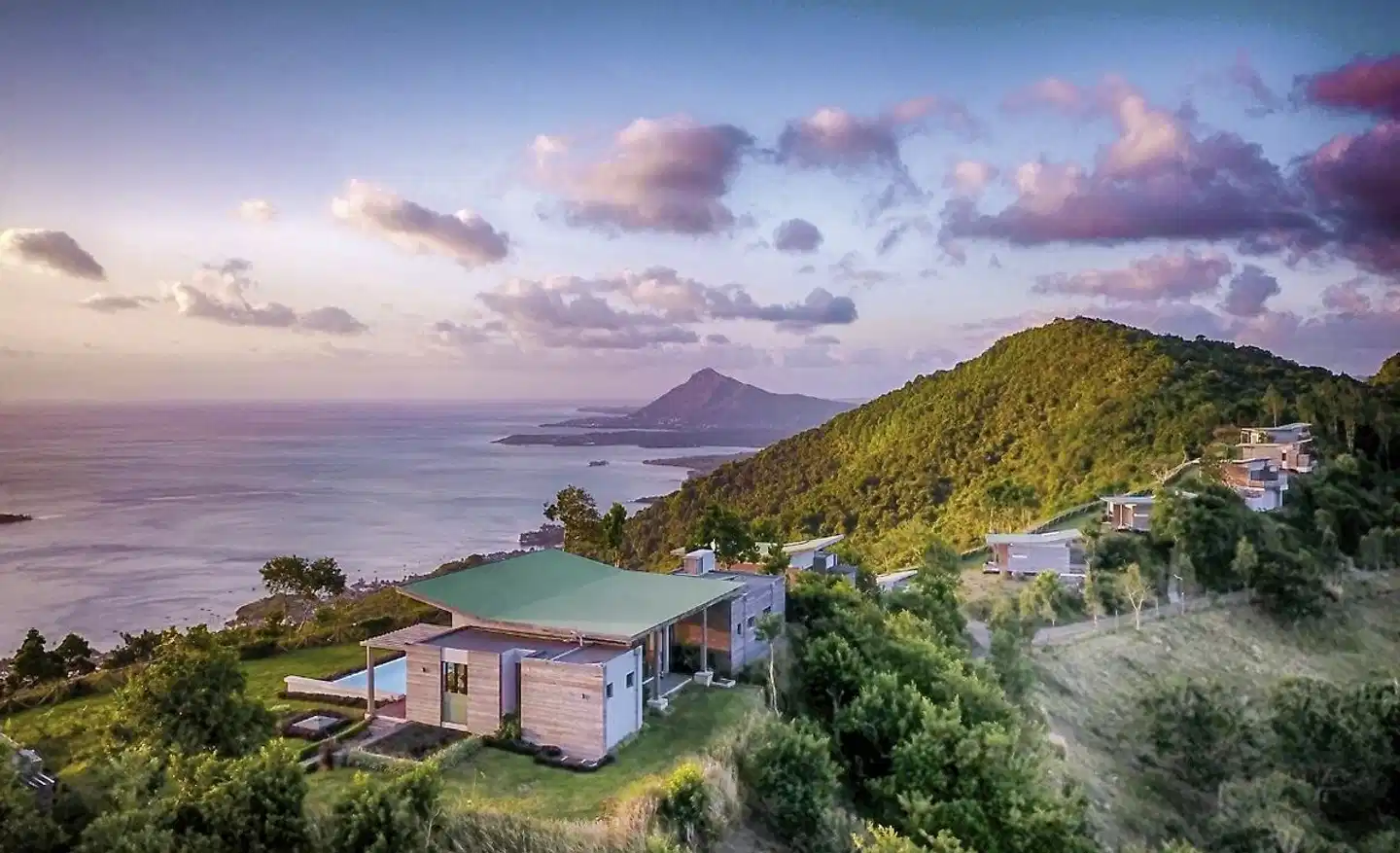 Chalets Chamarel Aussenansicht