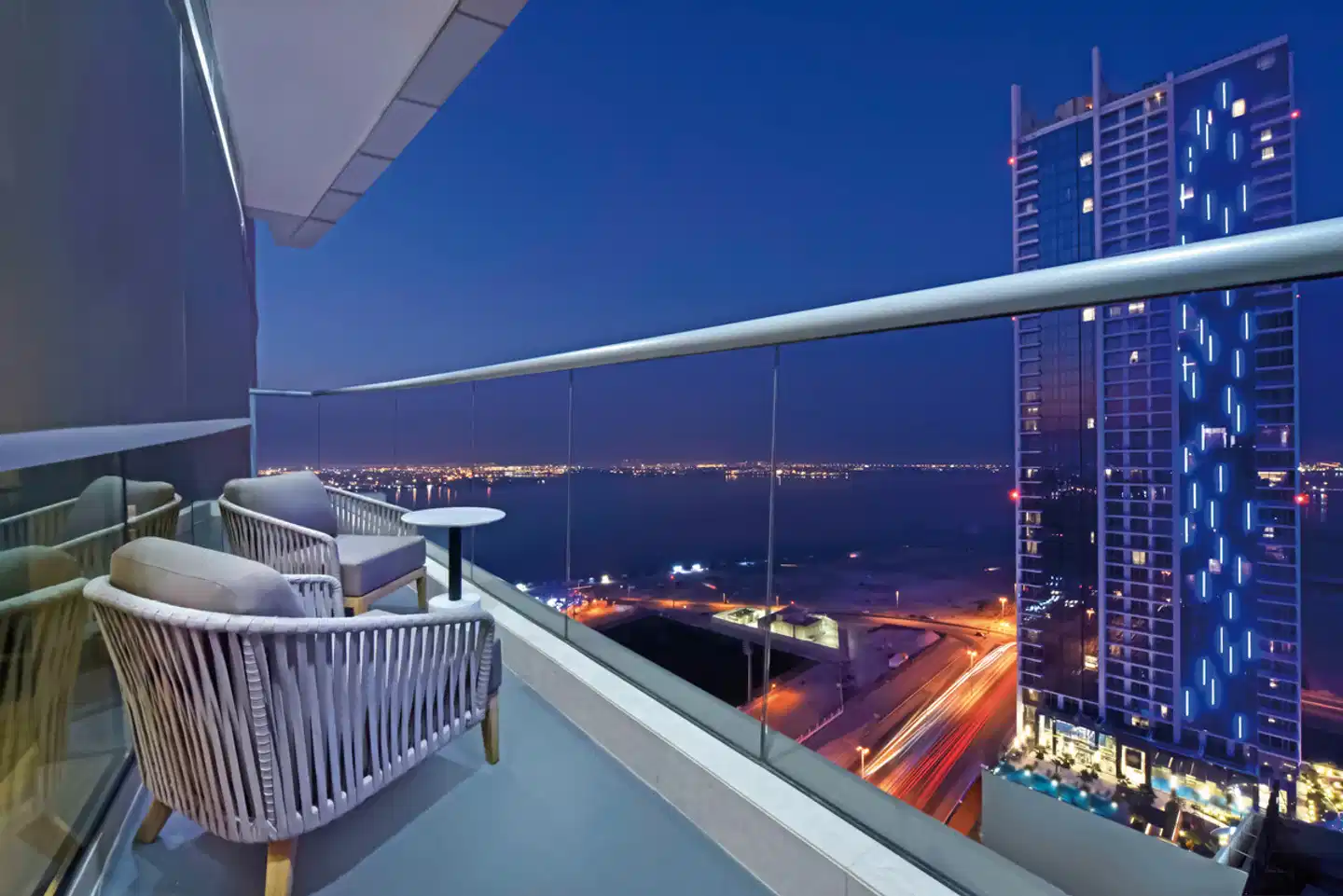 Hilton Bahrain Terrasse