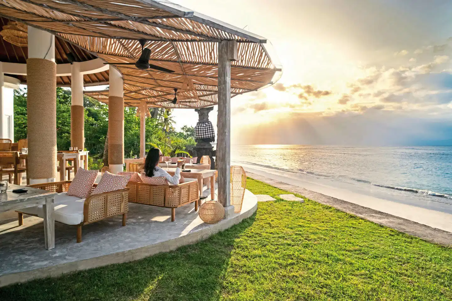 The Sankara Beach Resort Nusa Penida Terrasse