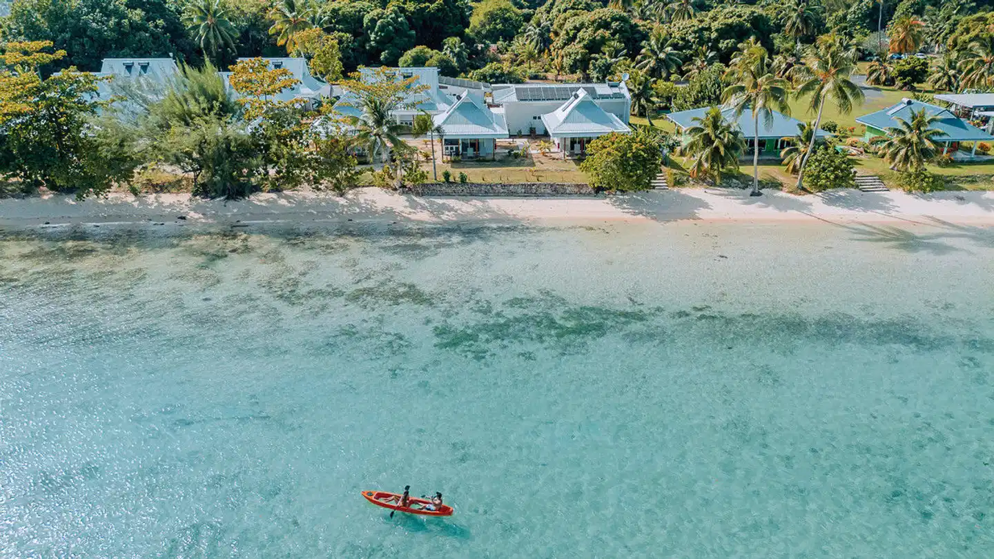 The Niu Beach Hotel Moorea Strand