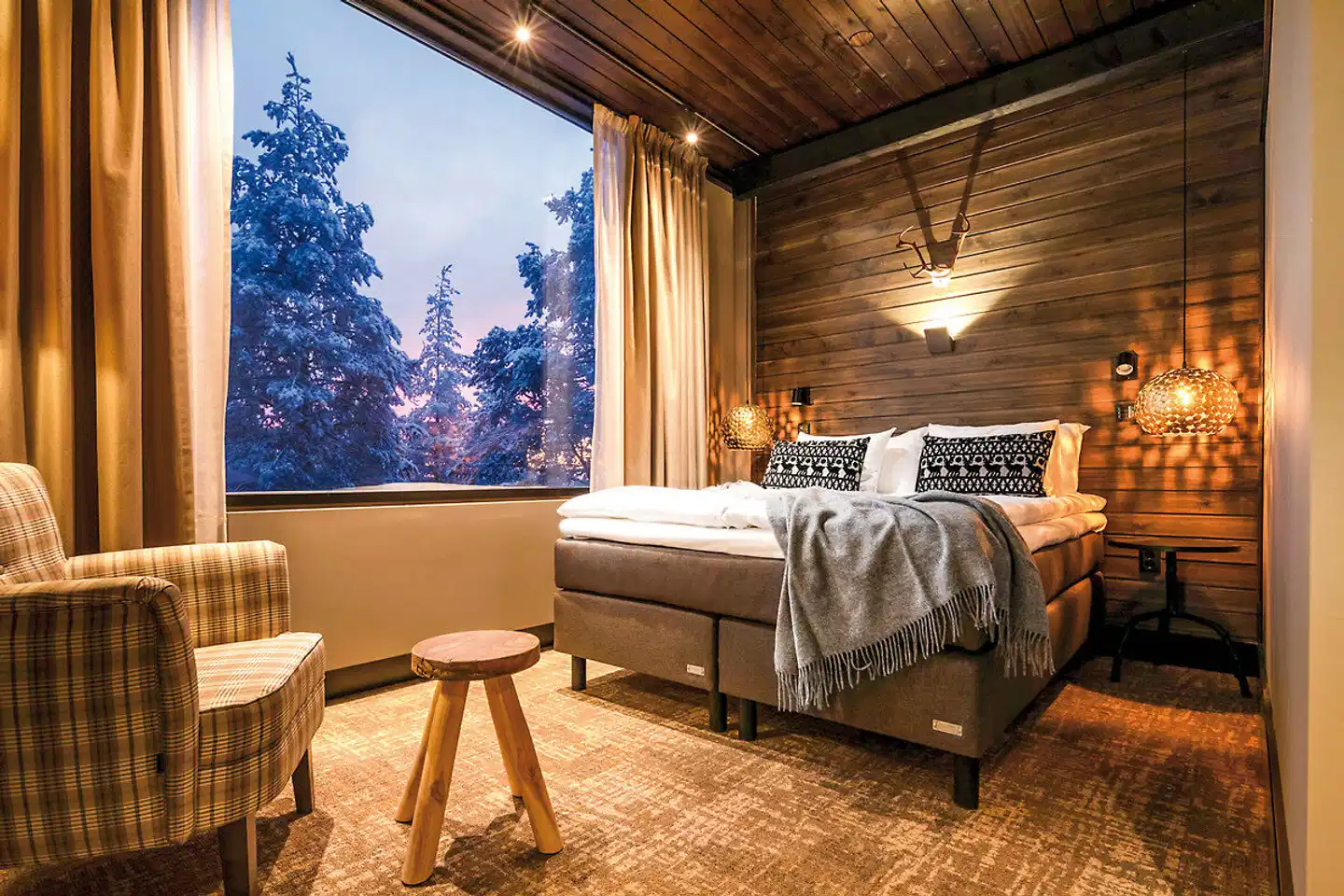 Lapland Hotels Sky Ounasvaara Wohnbeispiel