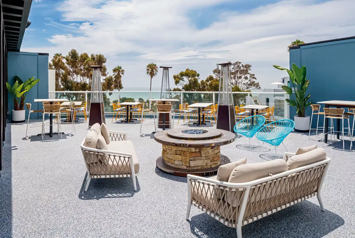 Hilton Garden Inn Dana Point Doheny Beach Terrasse
