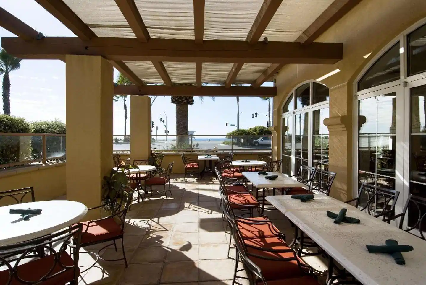Hilton Garden Inn Carlsbad Beach Terrasse