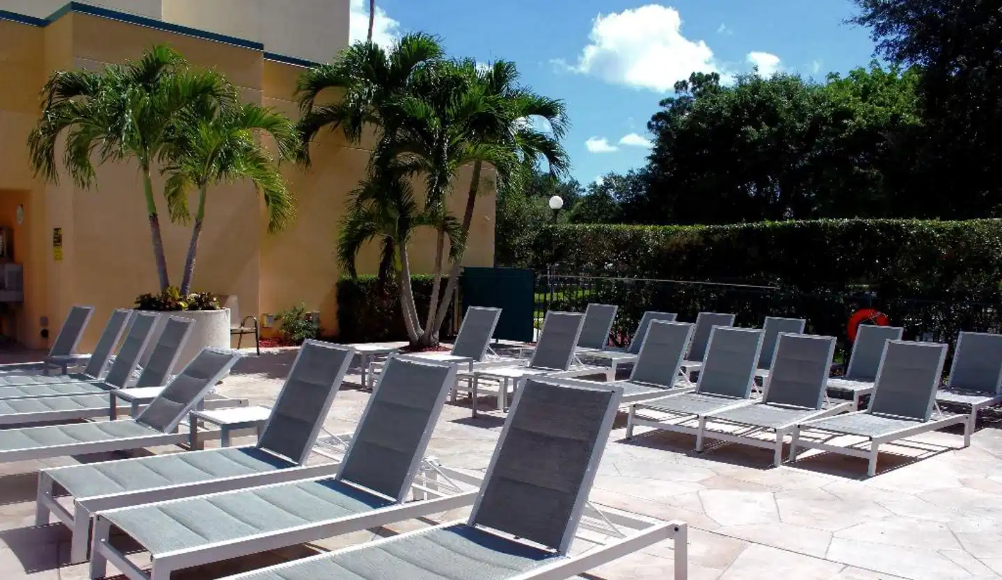 Hilton Boca Raton Suites Terrasse
