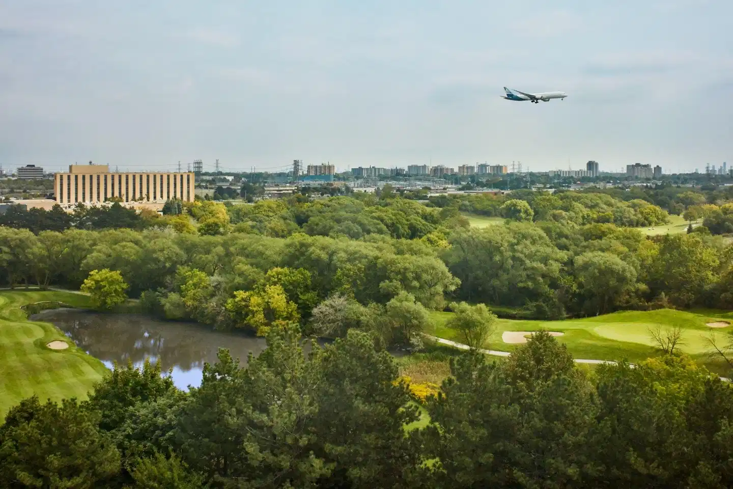 Toronto Airport Marriott Hotel Landschaft