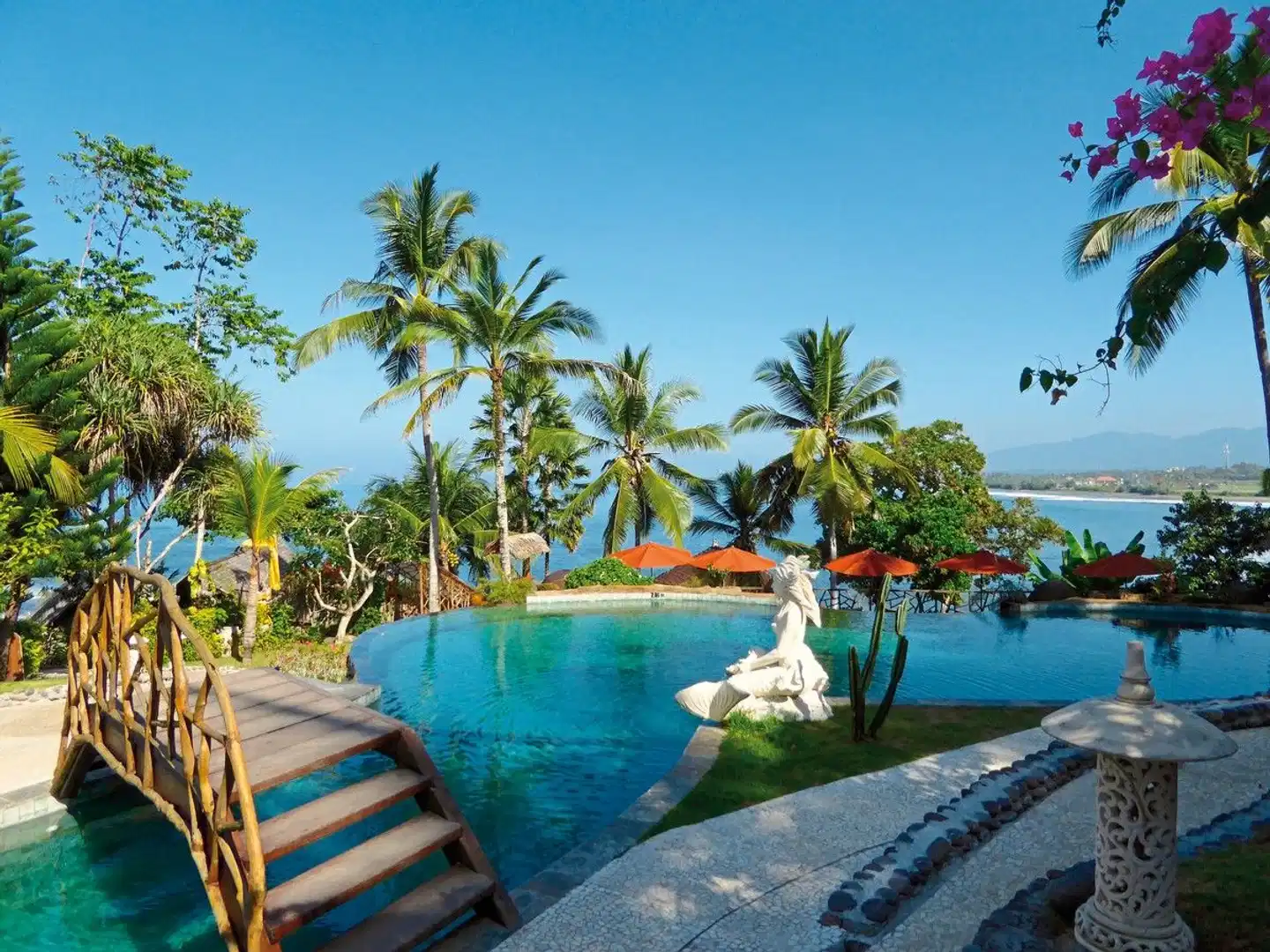 Puri Dajuma Beach Eco-Resort & Spa Terrasse