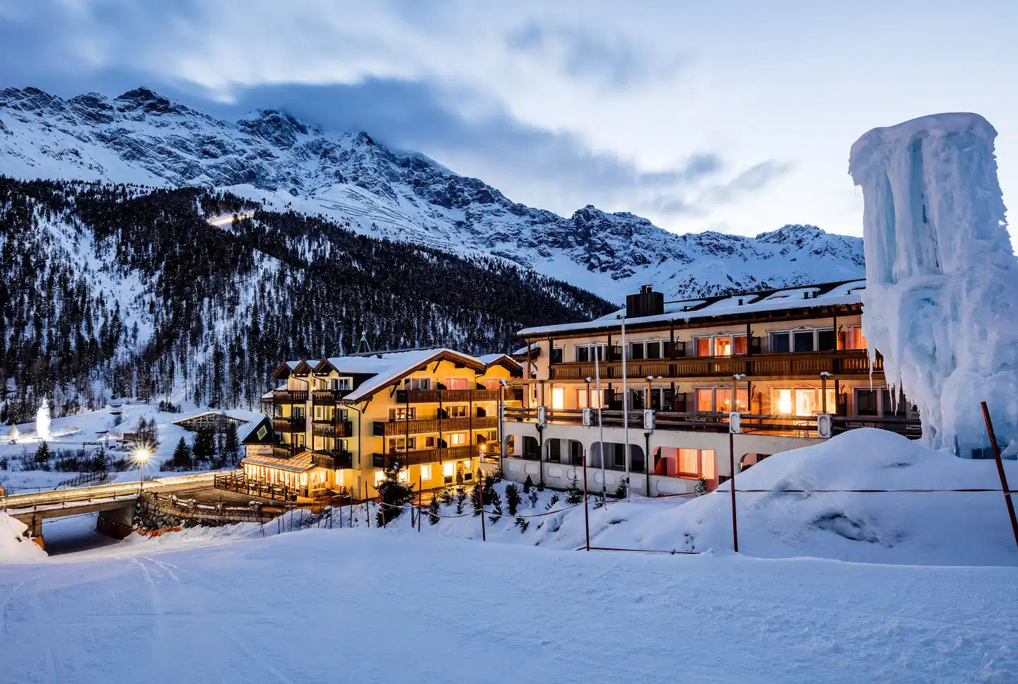 Paradies Pure Mountain Resort Aussenansicht