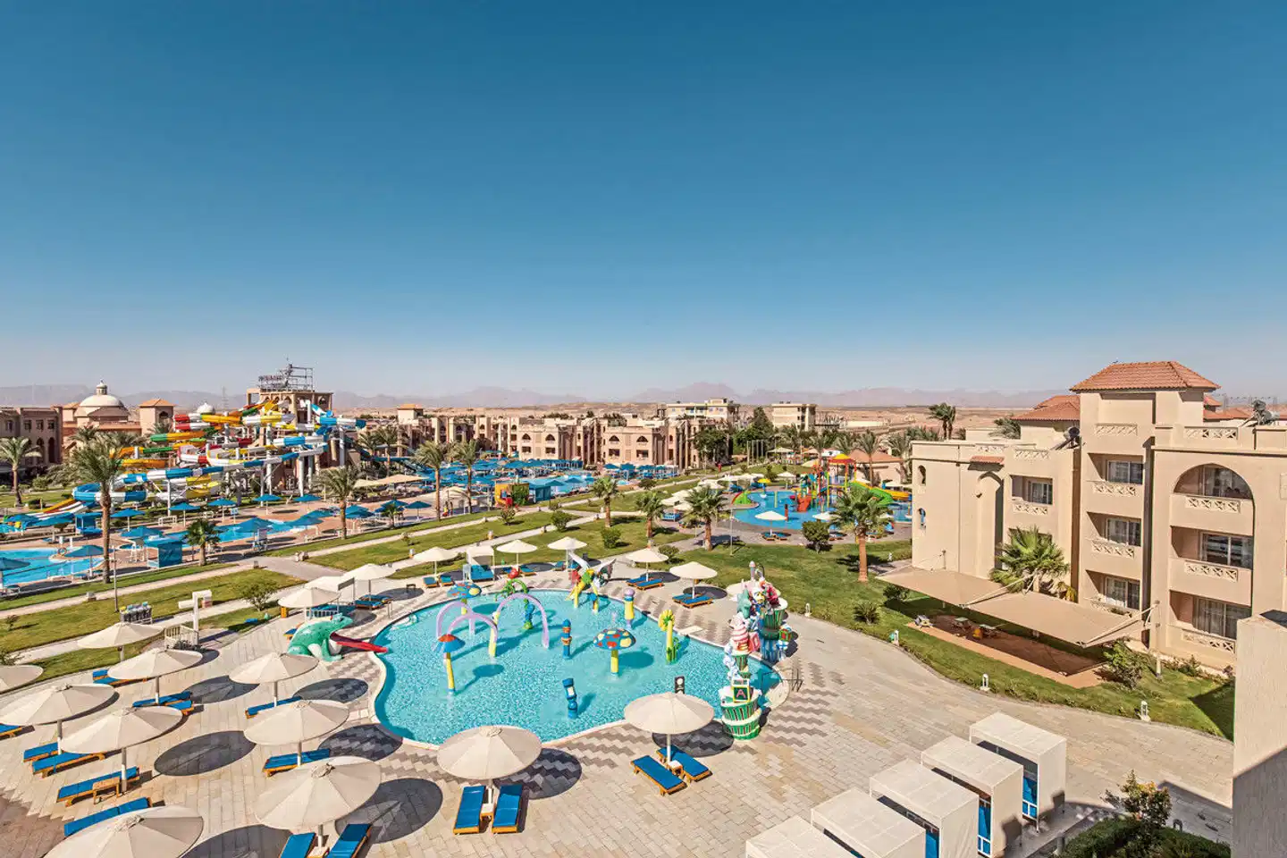 Pickalbatros Aqua Blu Resort Hurghada Aussenansicht