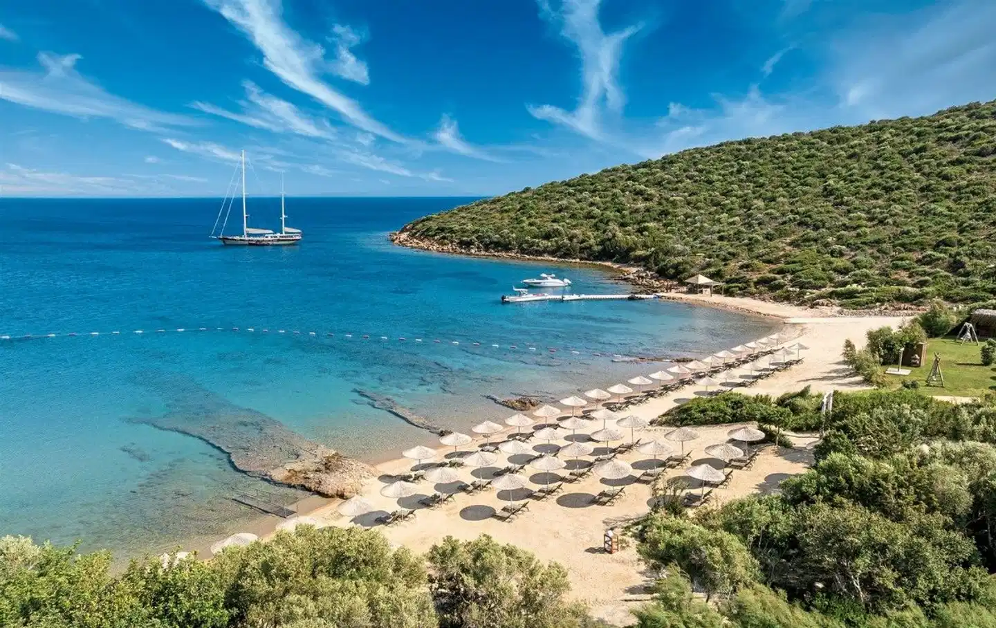 Kempinski Hotel Barbaros Bay Bodrum Strand