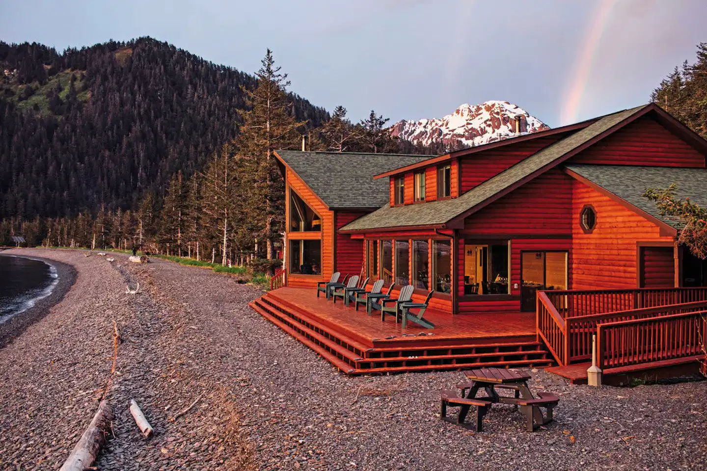 Kenai Fjords Wilderness Lodge Aussenansicht