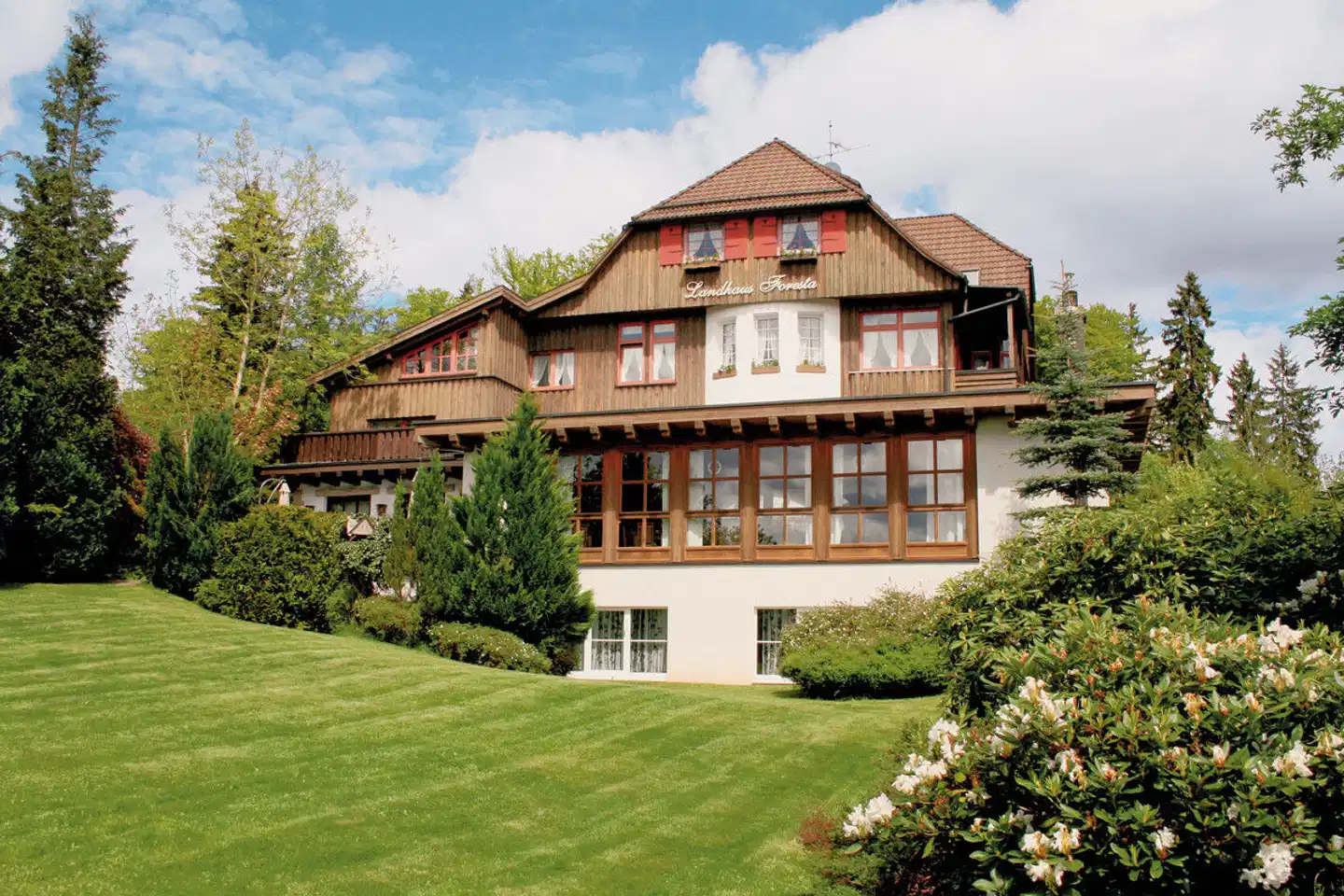 Landhotel Villa Foresta Aussenansicht