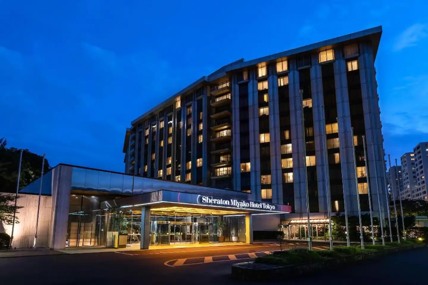 Sheraton Miyako Hotel Tokyo Aussenansicht