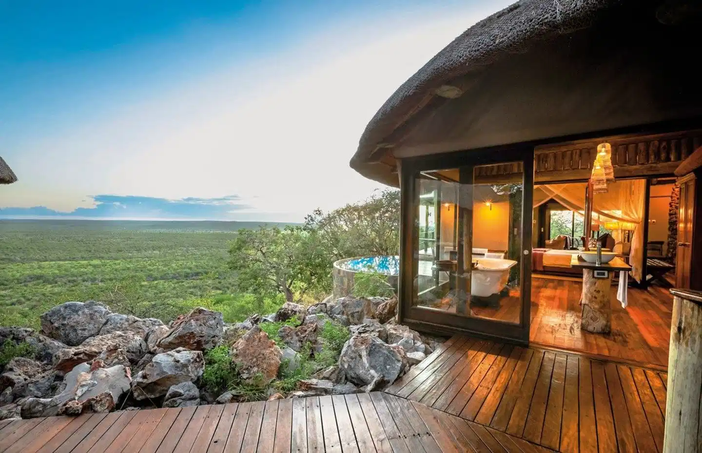 Little Ongava Terrasse