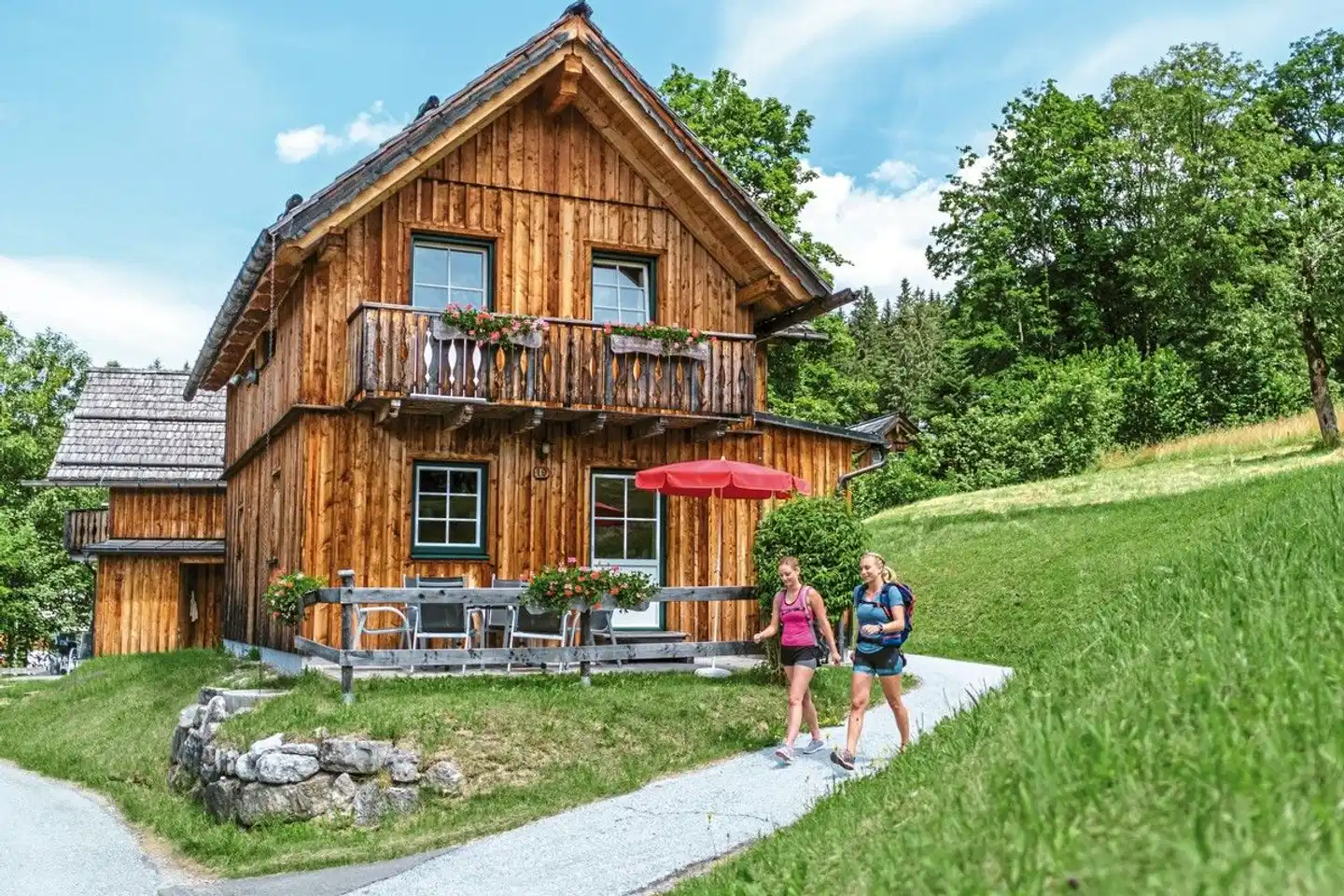 AlpenParks Hagan Lodge Aussenansicht