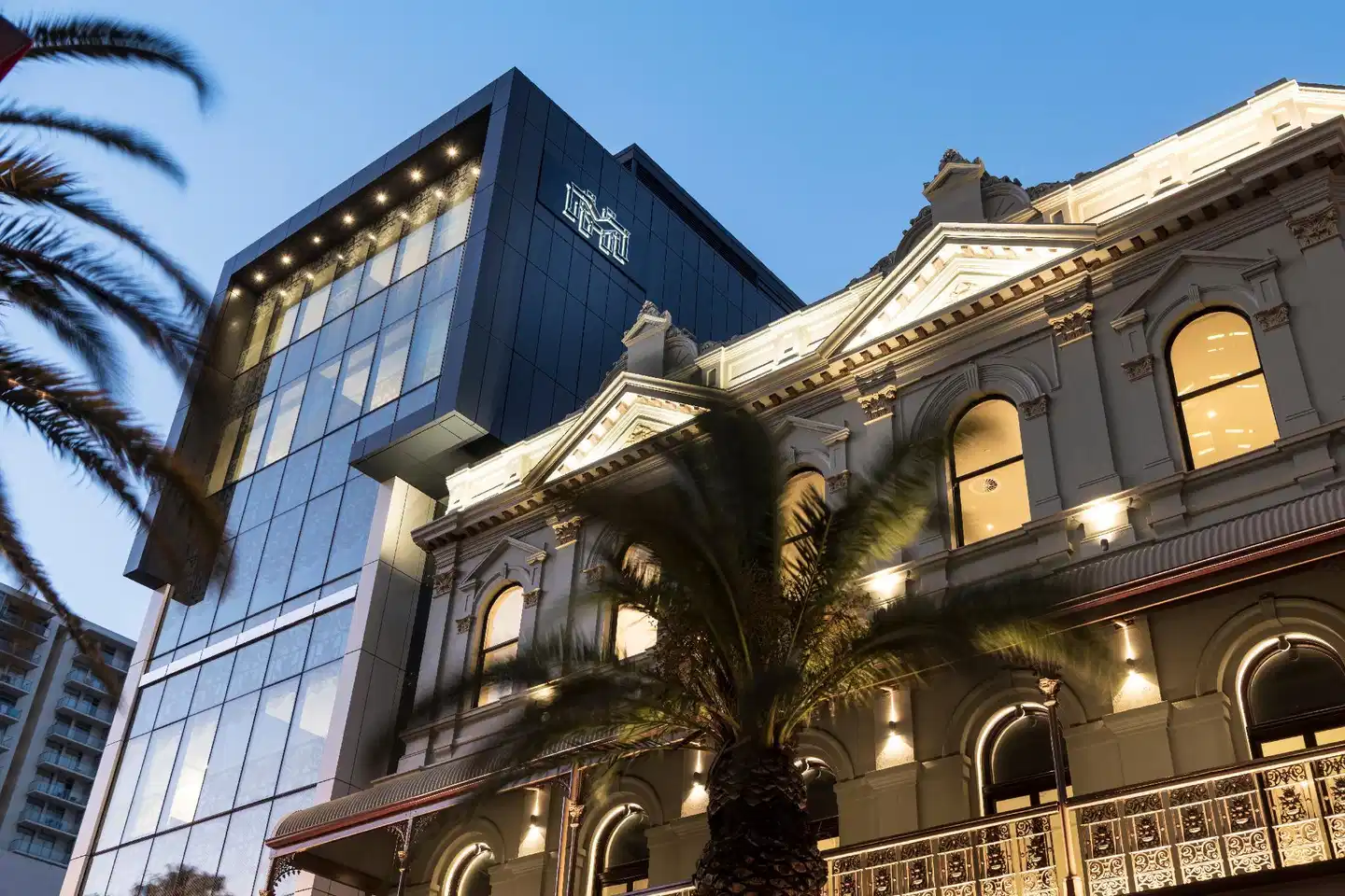 The Melbourne Hotel Aussenansicht