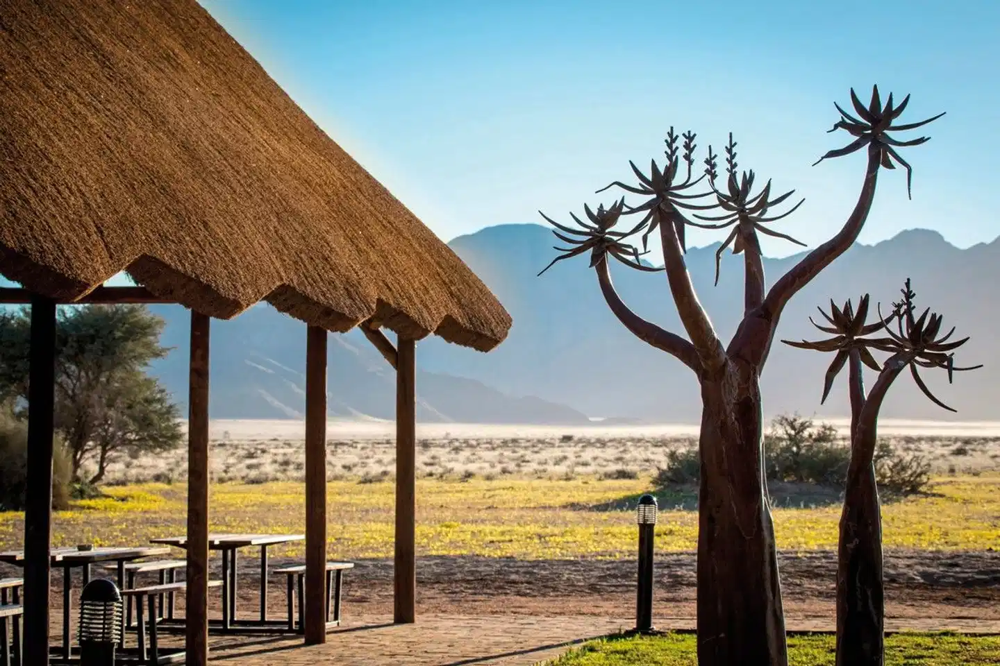 Desert Camp Landschaft