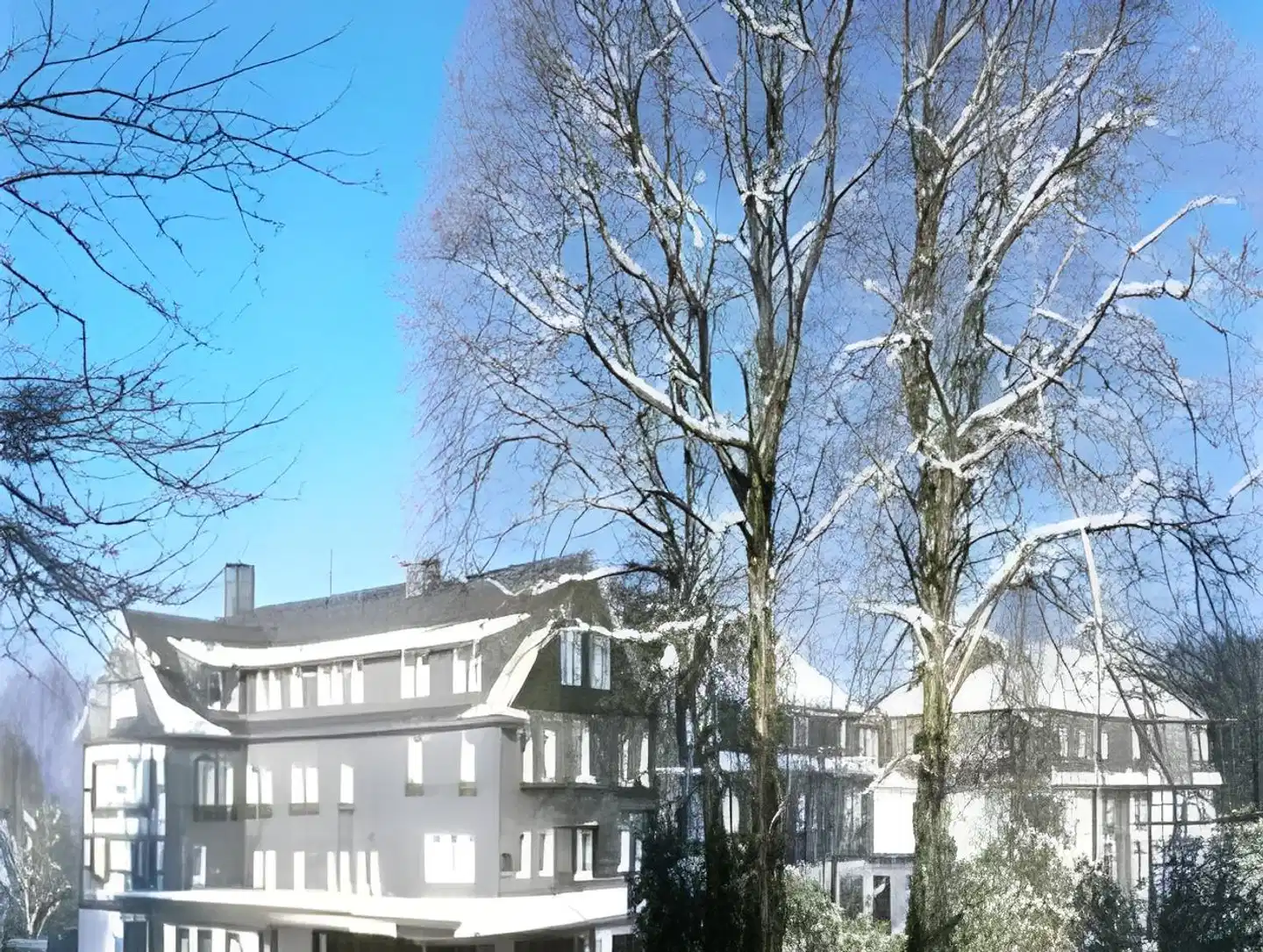 Jagdhaus Wiese Aussenansicht