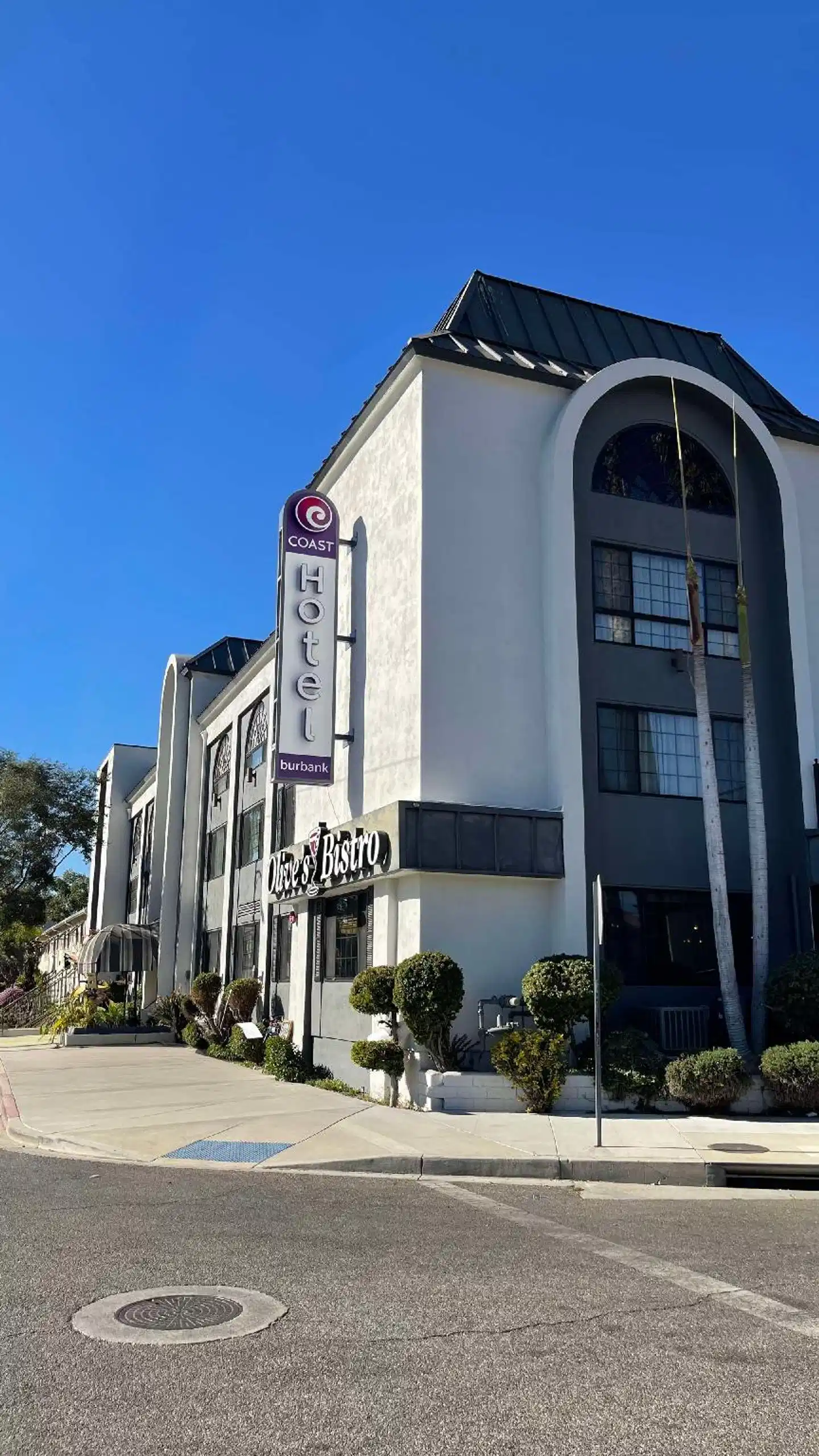 Coast Burbank Hotel Aussenansicht
