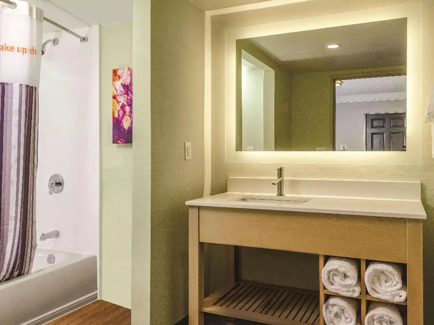 La Quinta Inn & Suites by Wyndham San Francisco Airport N Badezimmer