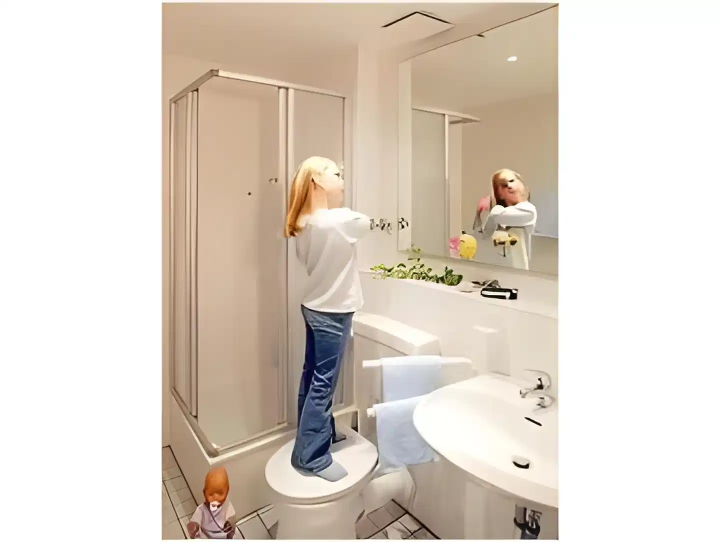 BurgBlick Badezimmer