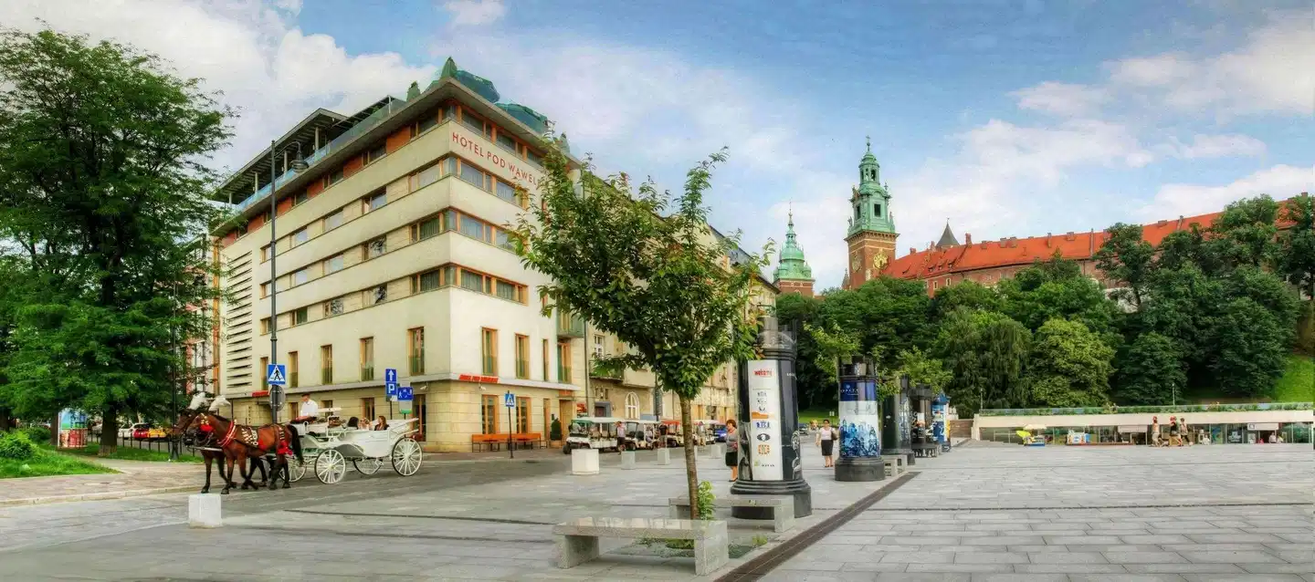 Pod Wawelem Aussenansicht