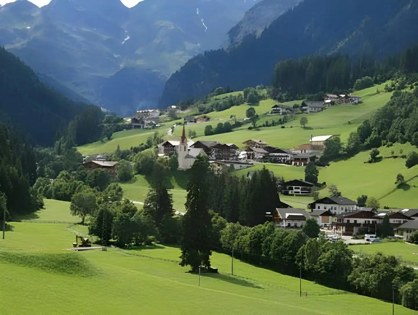 Bergblick Landschaft