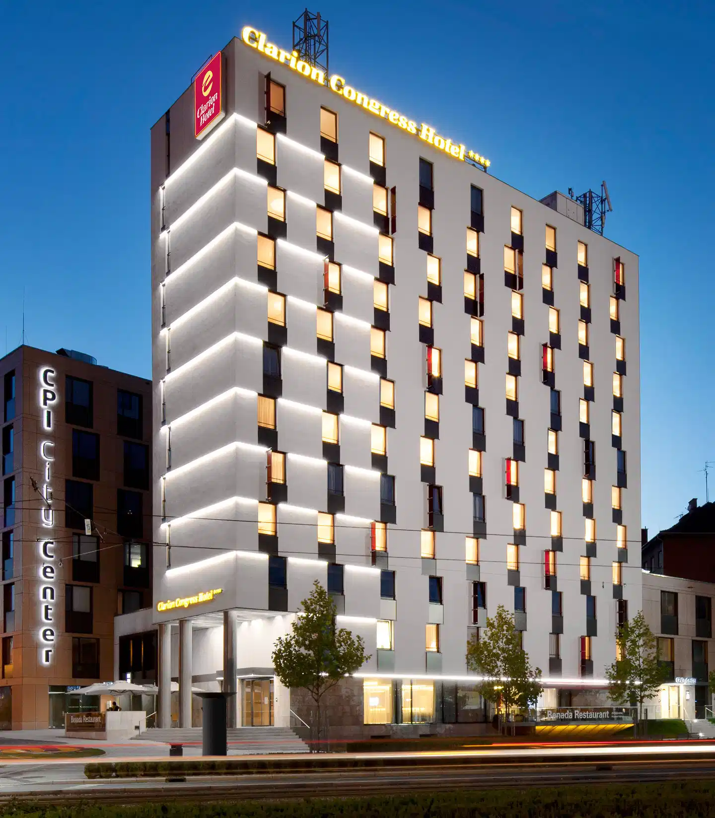 Clarion Congress Hotel Olomouc Aussenansicht